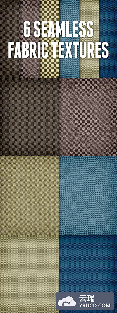 无缝织物纹理包 Seamless Fabric Textures Pack 1