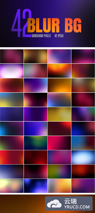 42模糊背景 42 Blur Backgrounds