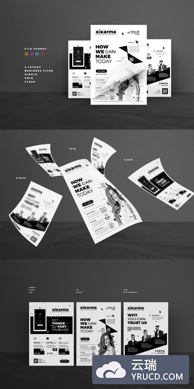 酷炫海报模板 Flyer Template