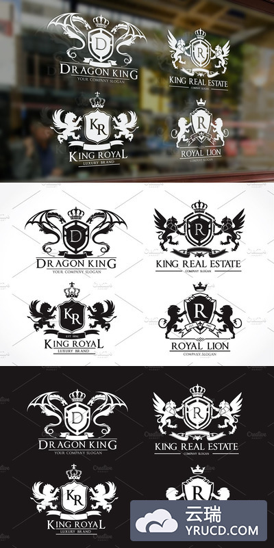 皇冠图形素材 Royal Crests Collection