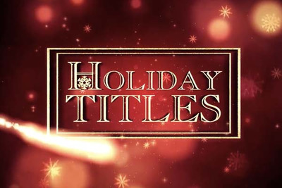 圣诞晚会开场标题出现AE视频动画下载 [AEP]