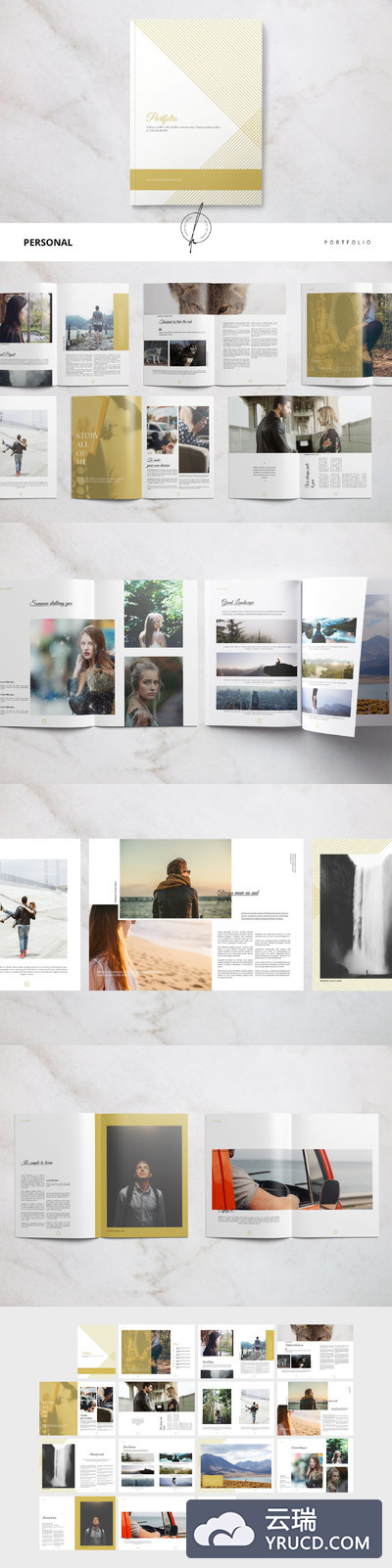 个人画册主题模板 Personal Portfolio