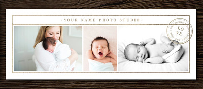 生日照片FB时间线模板 Birth Photography Facebook Timeline
