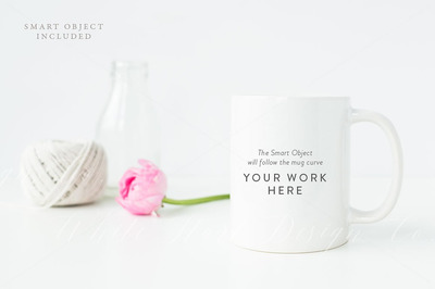 时尚的MUG样机PSD Styled MUG mock up - Psd+Jpeg