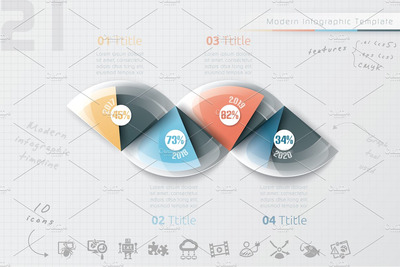信息图表模板 Infographic Timeline Template (21)