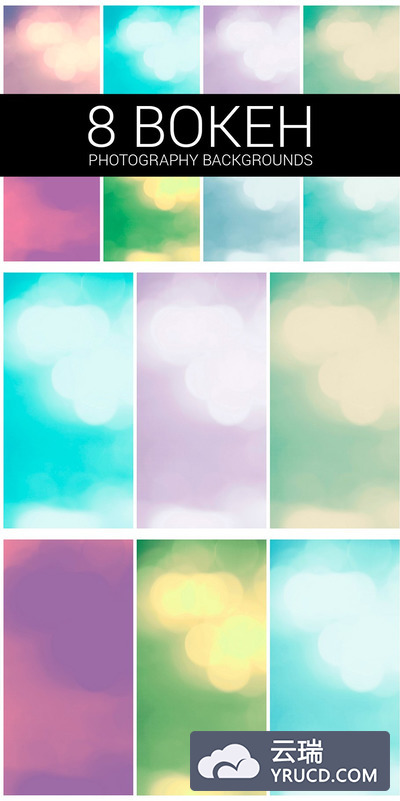 散景背景纹理素材 Bokeh Pack 01