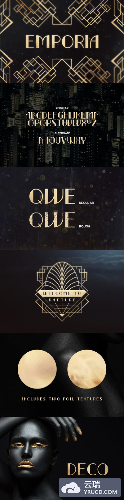 恩波里亚字体 Emporia Typeface