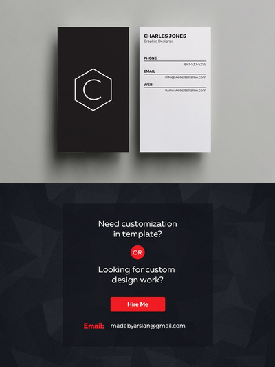 极简主义商业卡片 Minimal Business Card