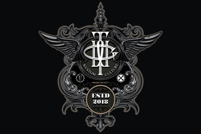 时尚高端个性狼帮插画设计