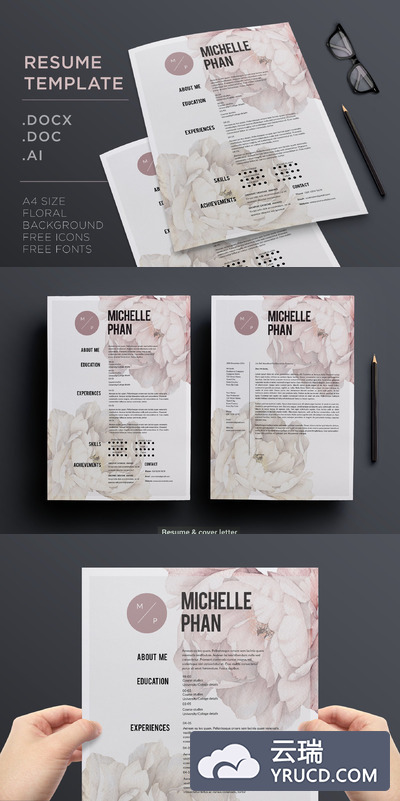 优雅的简历模板 Elegant CV template