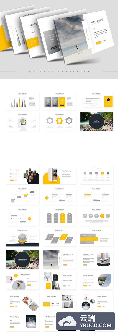 PPT | KEY高品质高端品牌幻灯片演示文稿