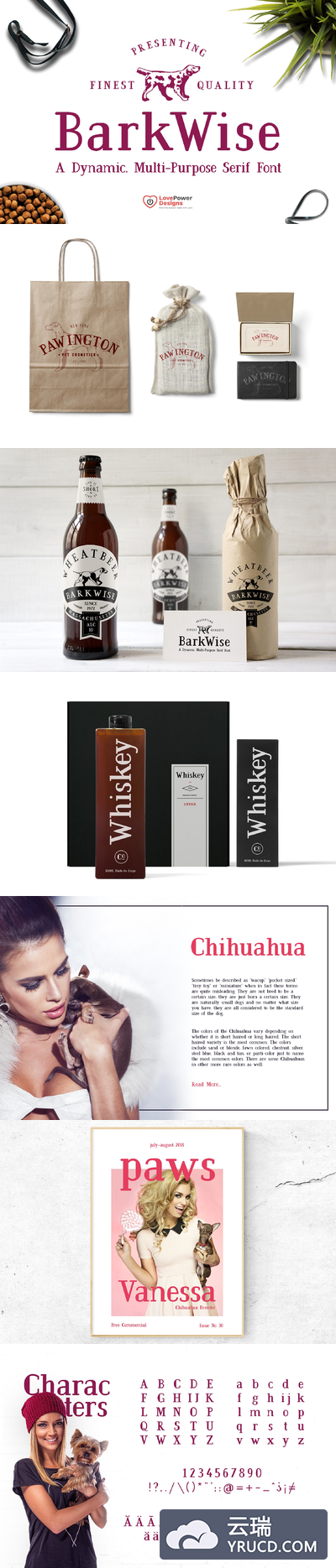 多用途衬线字体 BarkWise - Multi-Purpose Serif Font