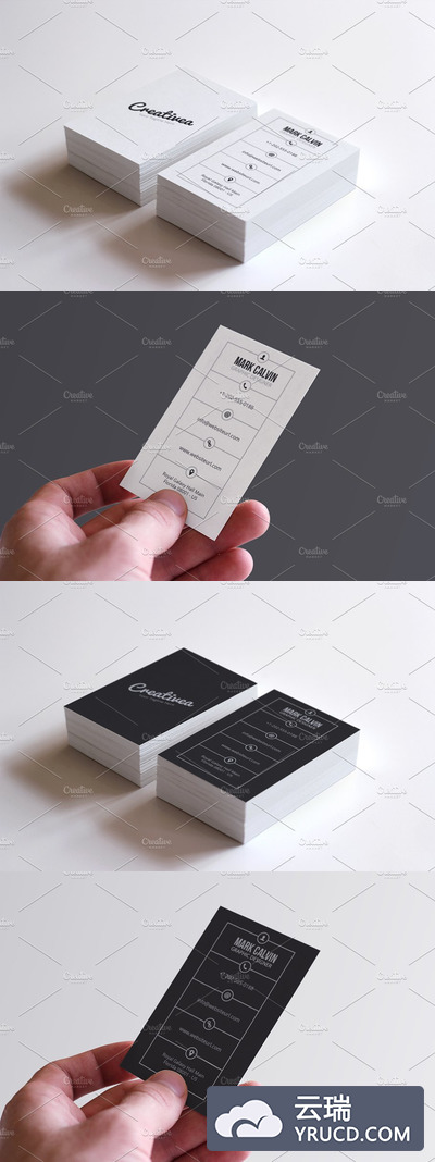 极简主义商业名片 Simple Minimal Business Card 51