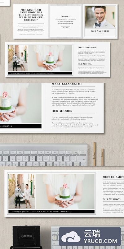 宣传册模板 Welcome Brochure Template