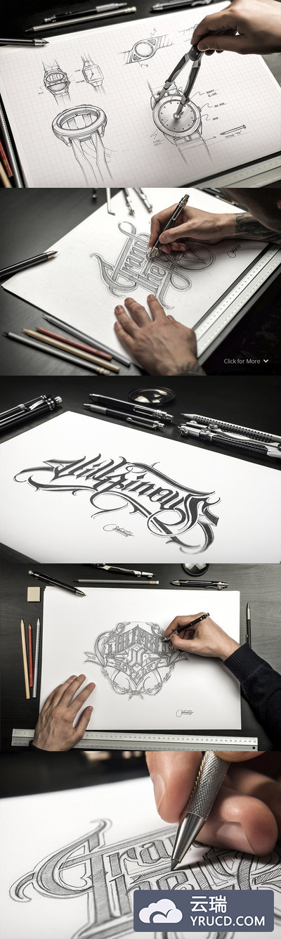 草图/手绘模型 Sketch / Hand Drawn Mockup Set