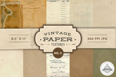 经典纸纹理 Vintage Paper Textures - No. 9