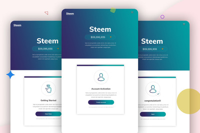 10个高品质时尚高端简约多用途电子邮件时事通讯设计模板UI KITS