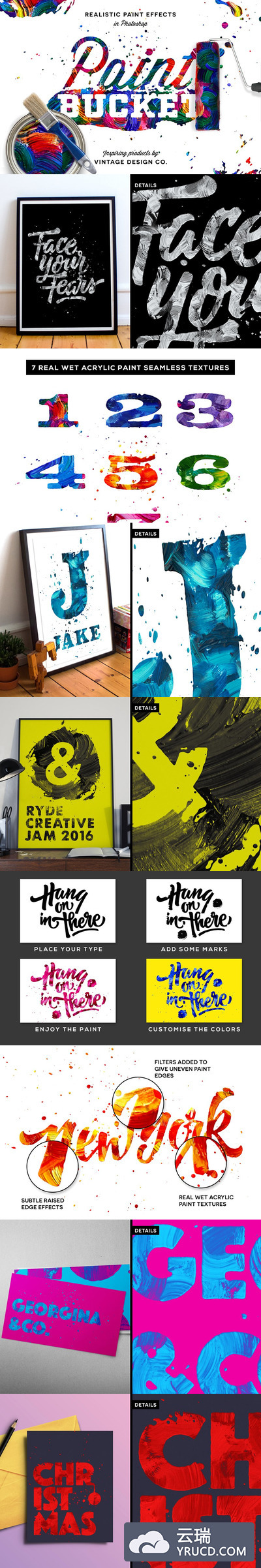 Photoshop油漆图形 Paint Bucket for Photoshop