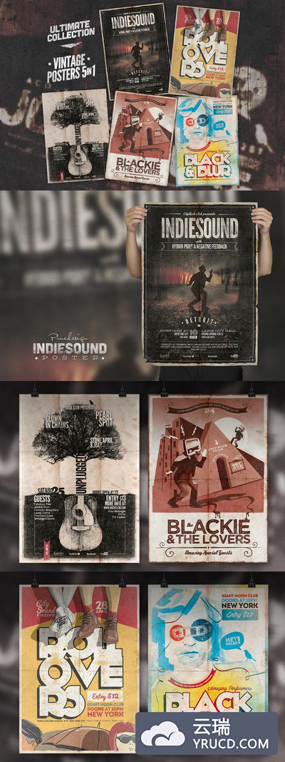 终极复古海报包II Ultimate Vintage Poster Bundle II