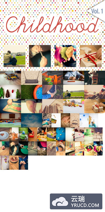 有趣的童年照片 CHILDHOOD / Set 1 / 48x HiRes Images