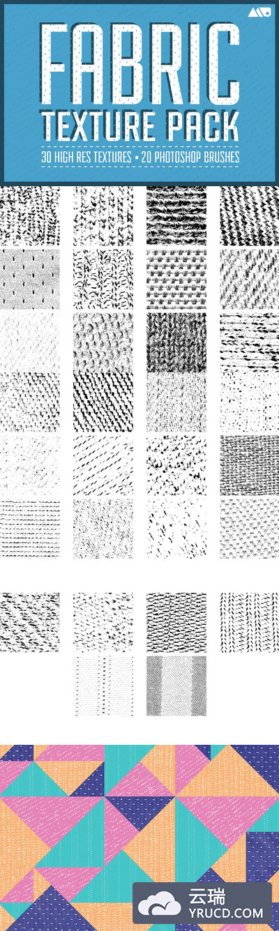 织物背景纹理素材 Fabric Texture Pack