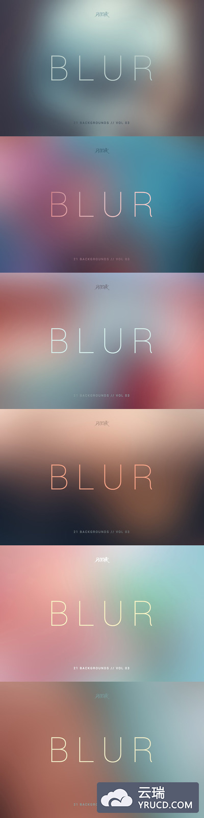 模糊平滑背景第三卷 Blur | Smooth Backgrounds | Vol. 03