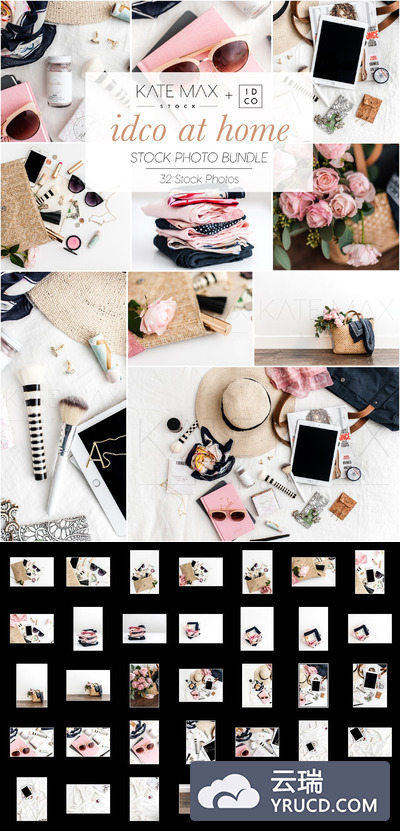 居家样机库存照片包 IDCO At Home Stock Photo Bundle