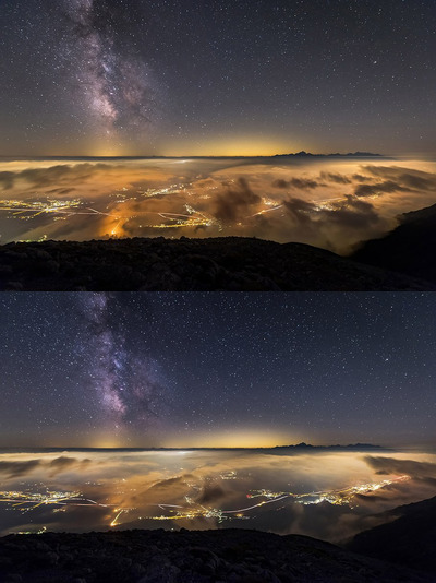 银河时光照片 4K Time-lapse of Milky Way