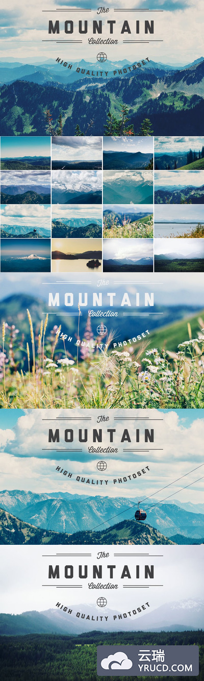 高分辨率山脉照片 Mountains - Hi Res Photoset