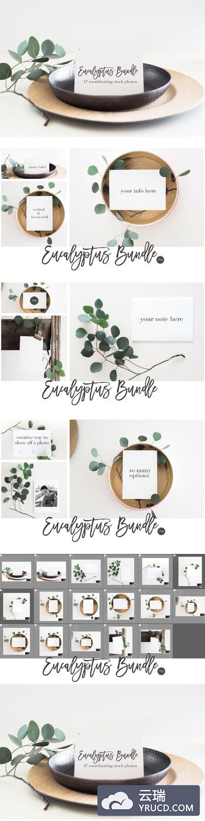 实景名片样机模型 Stock Photo Bundle | Bridal/Invites