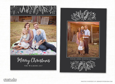 圣诞卡模板 Christmas Card Template CC165