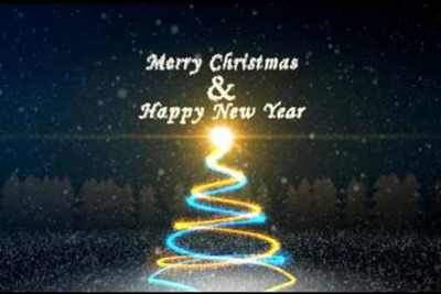 光粒子节日开场视频AE模板下载