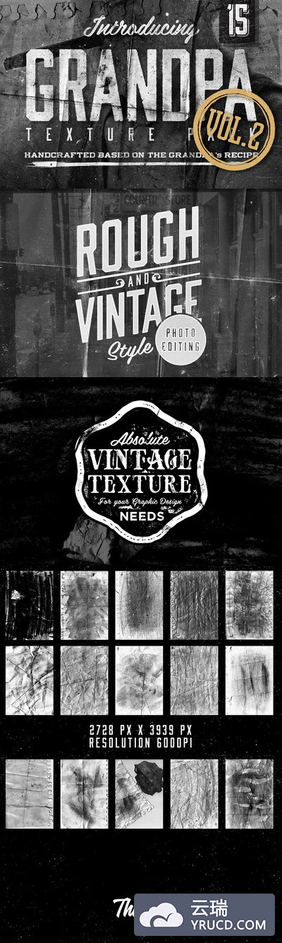 老爷爷的怀旧复古纹理照片Vol.2