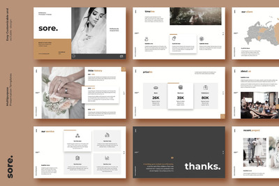 专业时尚高端高品质的多用途powerpoint幻灯片演示模板（pptx）