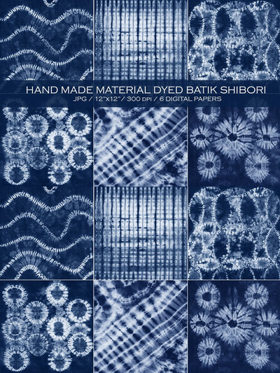 材料染色蜡染背景纹理 Material dyed batik. Shibori