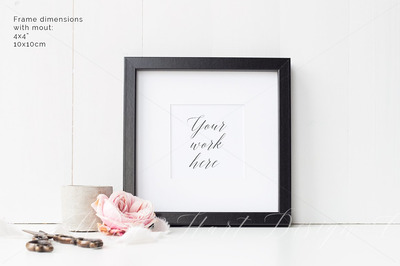 画框样机模型 Styled stock frame mock up - PJ/8268