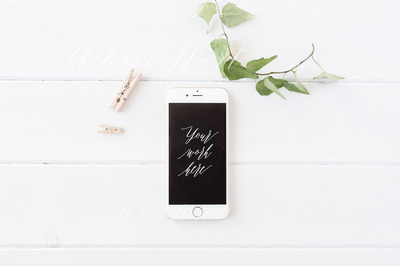 经典老款iPhone 6样机模板 iPhone 6 styled mock up - Psd + Jpeg