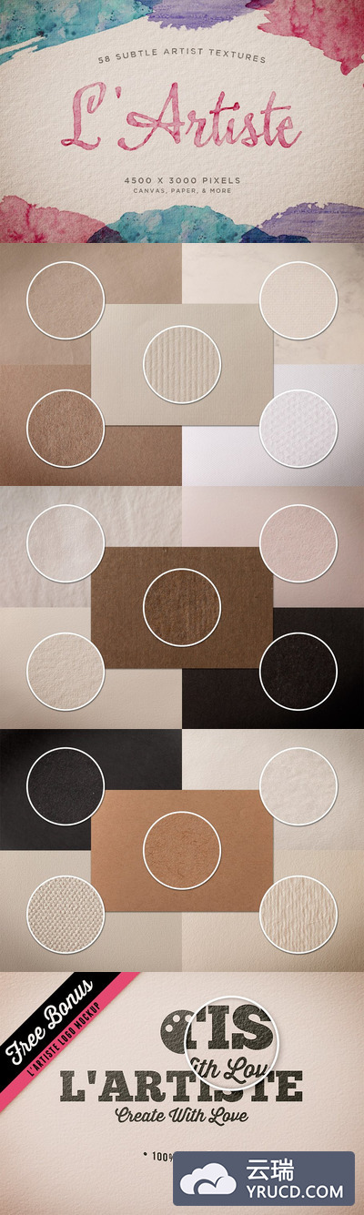 L'Artiste Subtle Artist Textures 1