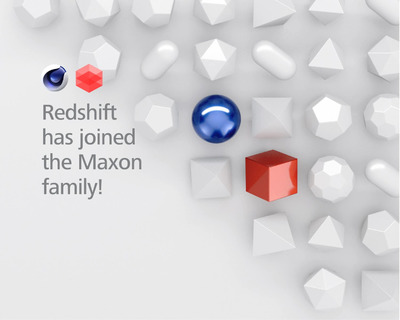 MAXON完全收购REDSHIFT渲染技术