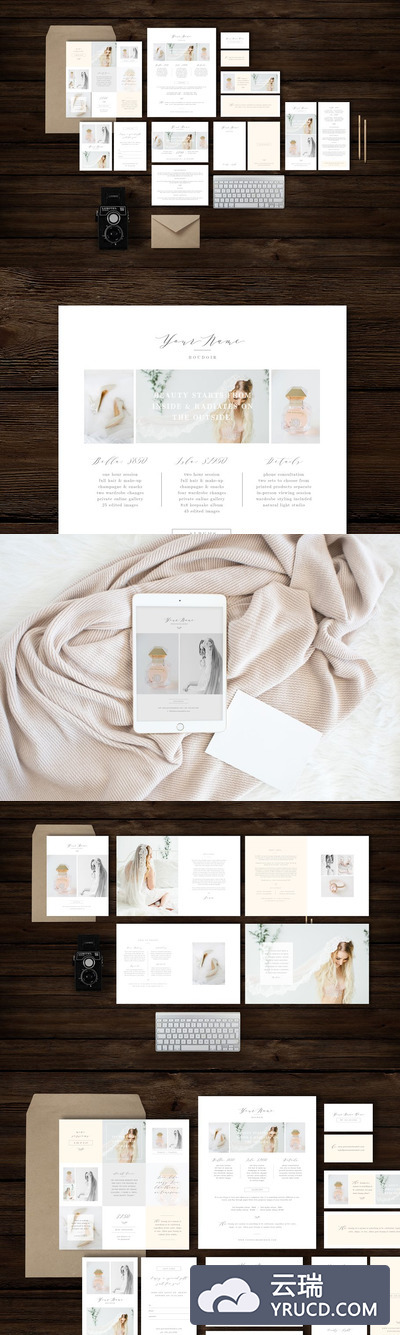 市场营销PPT制作模板 Boudoir Photographer Marketing