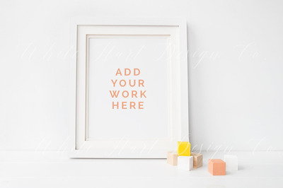 照片展示画框样机 Styled stock photo - Frame mock up