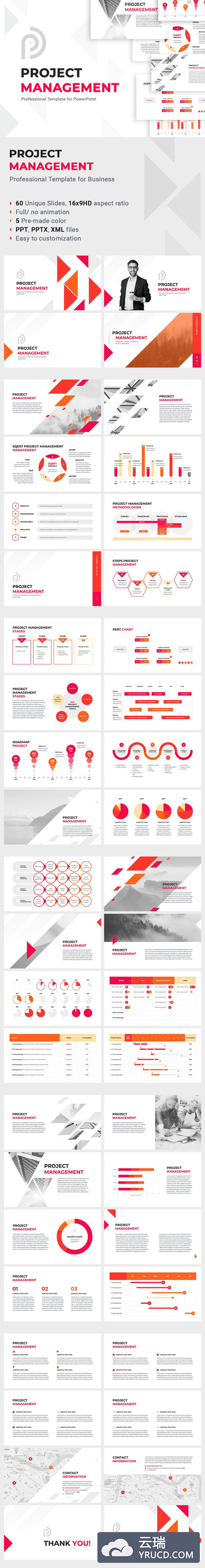 项目汇报PPT模板个人总结ppt模板工作报告ppt模板