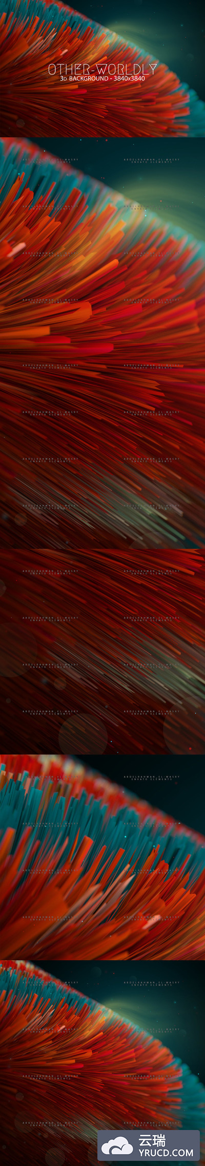 超现实背景梦幻3D背景背景纹理素材