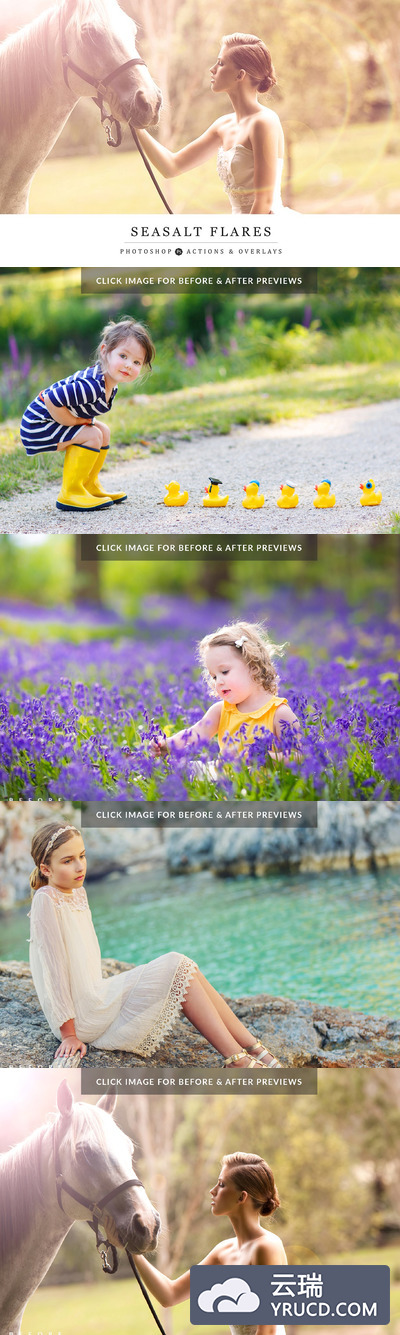 光线动作素材 Seasalt Flares Collection