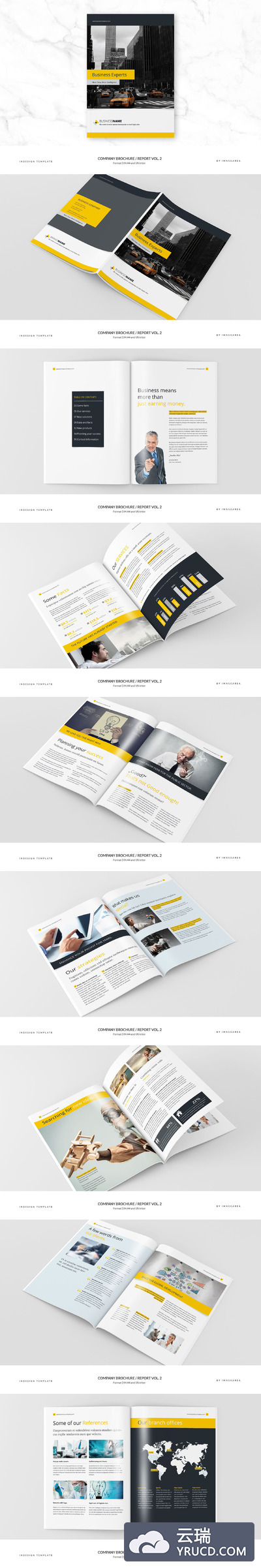 企业画册报告模板 Company Brochure / Report Vol. 2