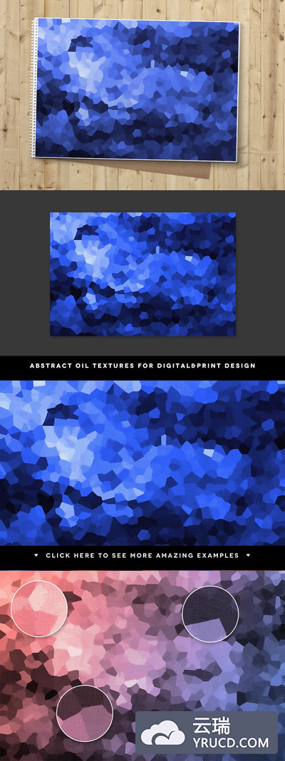 抽象油画背景纹理 19 Abstract Oil Textures