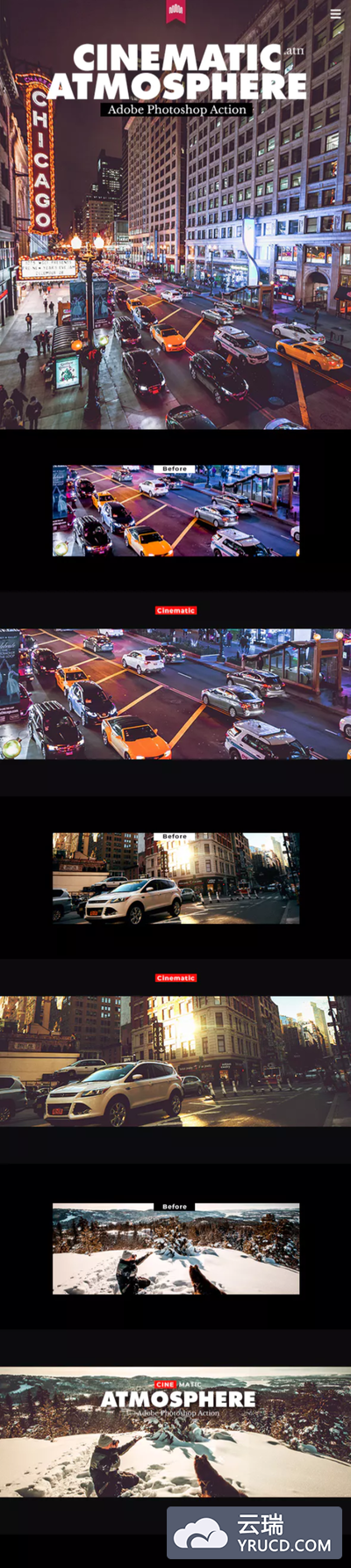 电影气氛专业效果ps动作下载