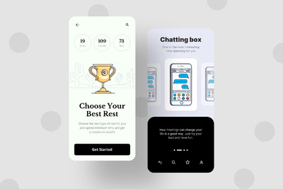 APP UI 常用启动页插画下载 [Sketch]