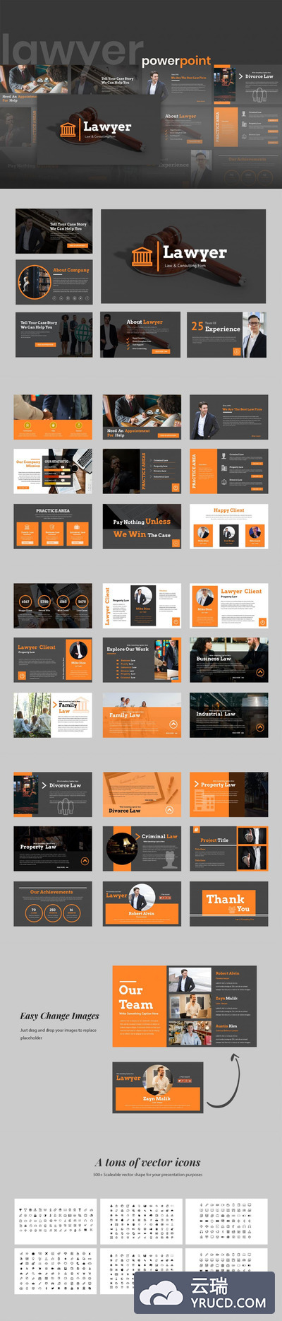 个性的深色PPT模板工作总结ppt模板个人简历ppt模板[PPTX]