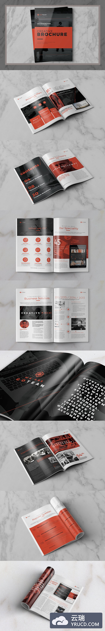 创意画册制作模板 Creative Brochure Vol.2